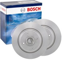 2X Bosch Bremsscheiben Ø274Mm Hinten Passend FÜR Renault Grand