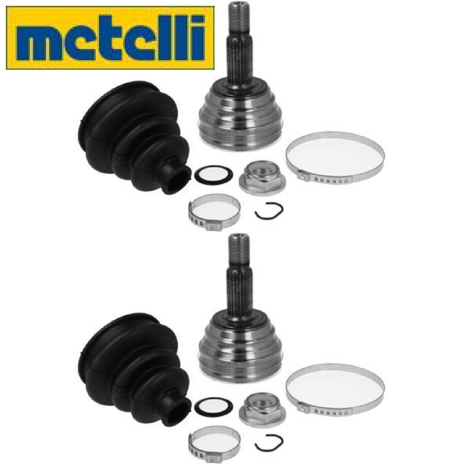2x Gelenksatz für Antriebswelle metelli 15-1190 2 Gelenksätze Vorne