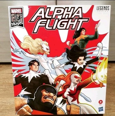 Hasbro ALPHA FLIGHT 6er Pack Marvel Legends AMAZON EXKLUSIV *UNGEÖFFNET* 2019