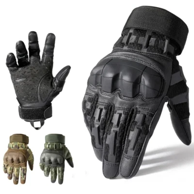 Guantes tácticos antigolpes para cazadores, tiradores, airsoft y paintball - Imagen 1 de 4