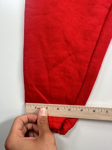 BNWT Vtg 90s Lee Sport Kids Boys Chicago Blackhawks Red Sweatpants Size Medium - Picture 7 of 9