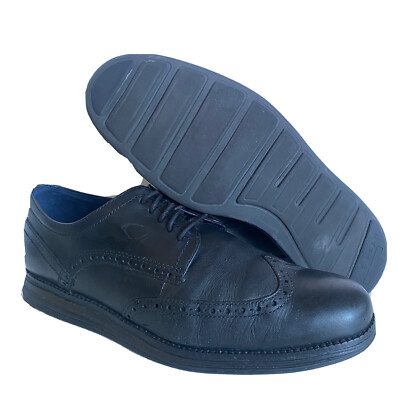 Cole Haan Mens Original Grand Shortwing Size 9.5 Black  display picture 2