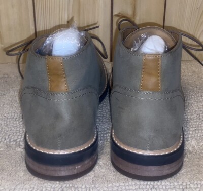 HAWKER RYE Abigovia Men\'s Green Gray Suede Chukka Boots Size 10 Hawker Rye Men main image 2