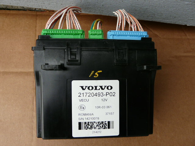 Volvo vecu распиновка