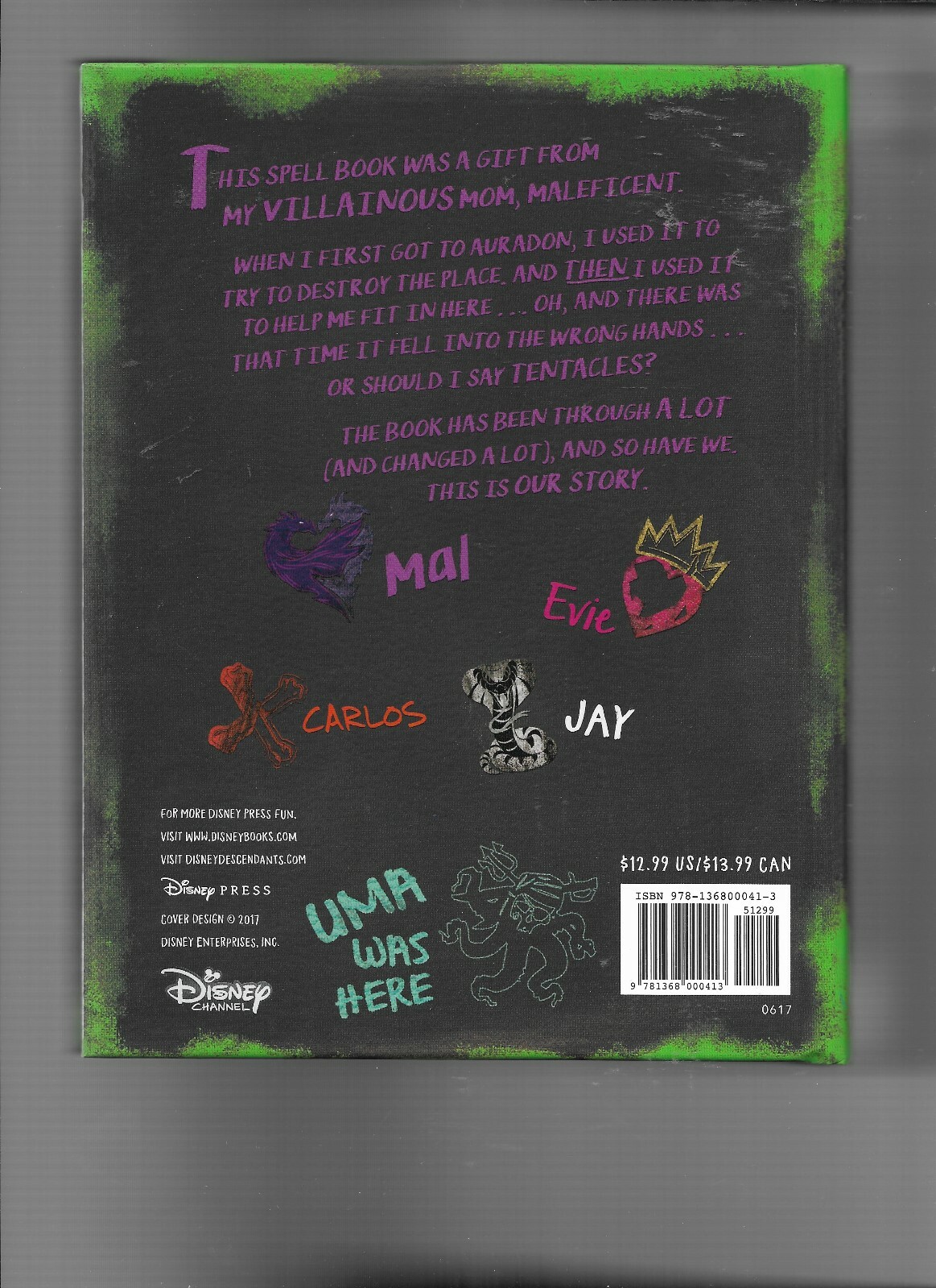 Descendants 2: Mal's Spell Book 2 : More Wicked Magic by Disney Books ...