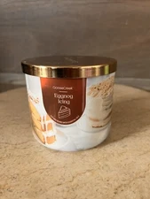 Goose Creek EGGNOG ICING Large 3-Wick Scented Candle, 14.5 oz GREAT GIFT