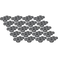 hanit Rasengitter Steine Recycling Kunststoff BxTxH: 60x40x8cm grau 20 Stück