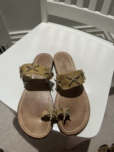 Costanzo Capri Damen Strass Seestern Sandalen Größe 8