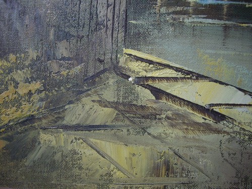Village Harbor Wall Art framed - Picture 6 of 7