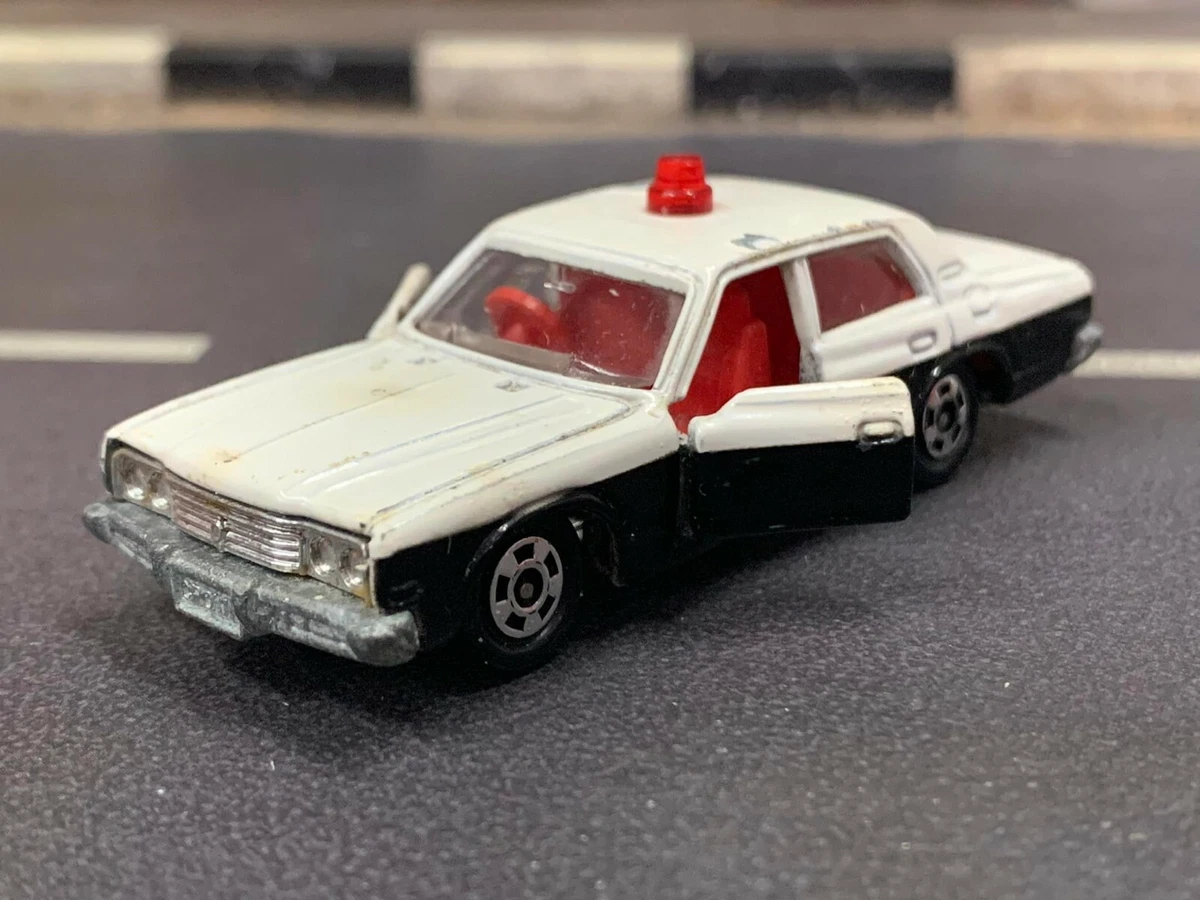 Vintage Tomica 4 Toyota Crown Patrol Car Made in Japan No Box #2