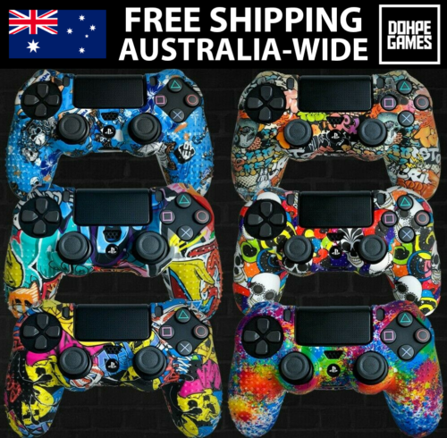 PS4 Controller Skin/Cover - Protective Rubber Grips PlayStation 4 - Afbeelding 1 van 49