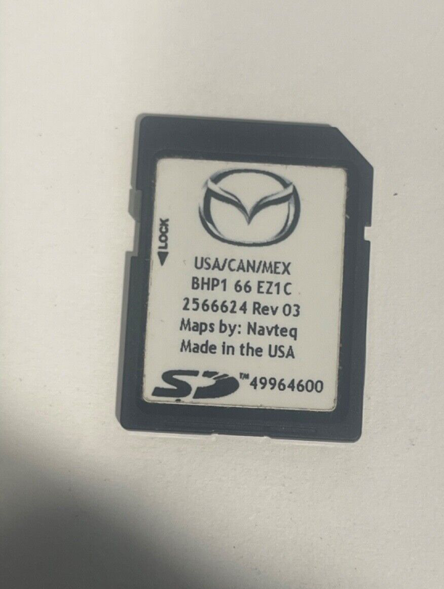 MAZDA SDカード Mazda SD Sim Card Maps OEM-Tested-BHP1-66 EZ1C | eBay