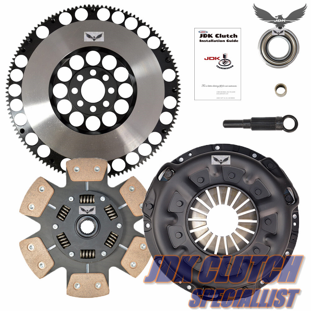JDK STAGE 3 CLUTCH KIT & FORGED RACE FLYWHEEL for 90-96 NISSAN