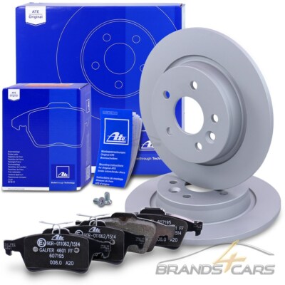 ATE BREMSSCHEIBEN Ø280 +BREMSBELÄGE HINTEN FÜR FORD FOCUS 2 VOLVO C30 V40 V50