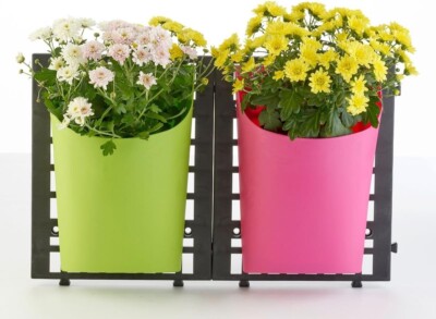 greemotion Wand-Pflanztpfe in Grn/Pink, Wand-Blumentopf horizontal,  Wandpflanz | eBay.de