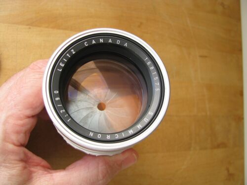 Leica 90mm Summicron f/2 Lens in Leica M Mount **Very Nice Glass** **USA** - Picture 2 of 24