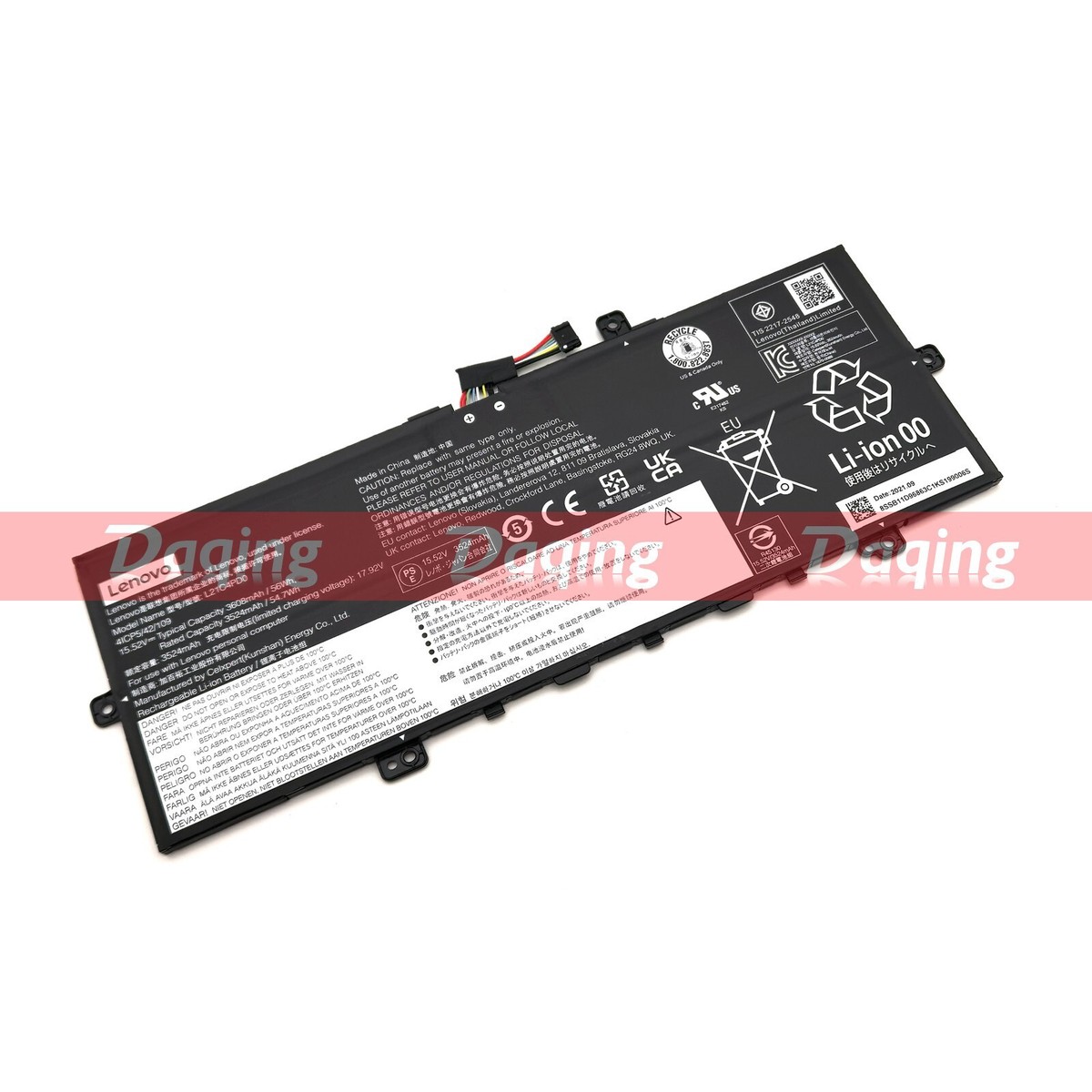 New Original L21M4PD0 OEM Battery for Lenovo ThinkBook 13x G2 IAP