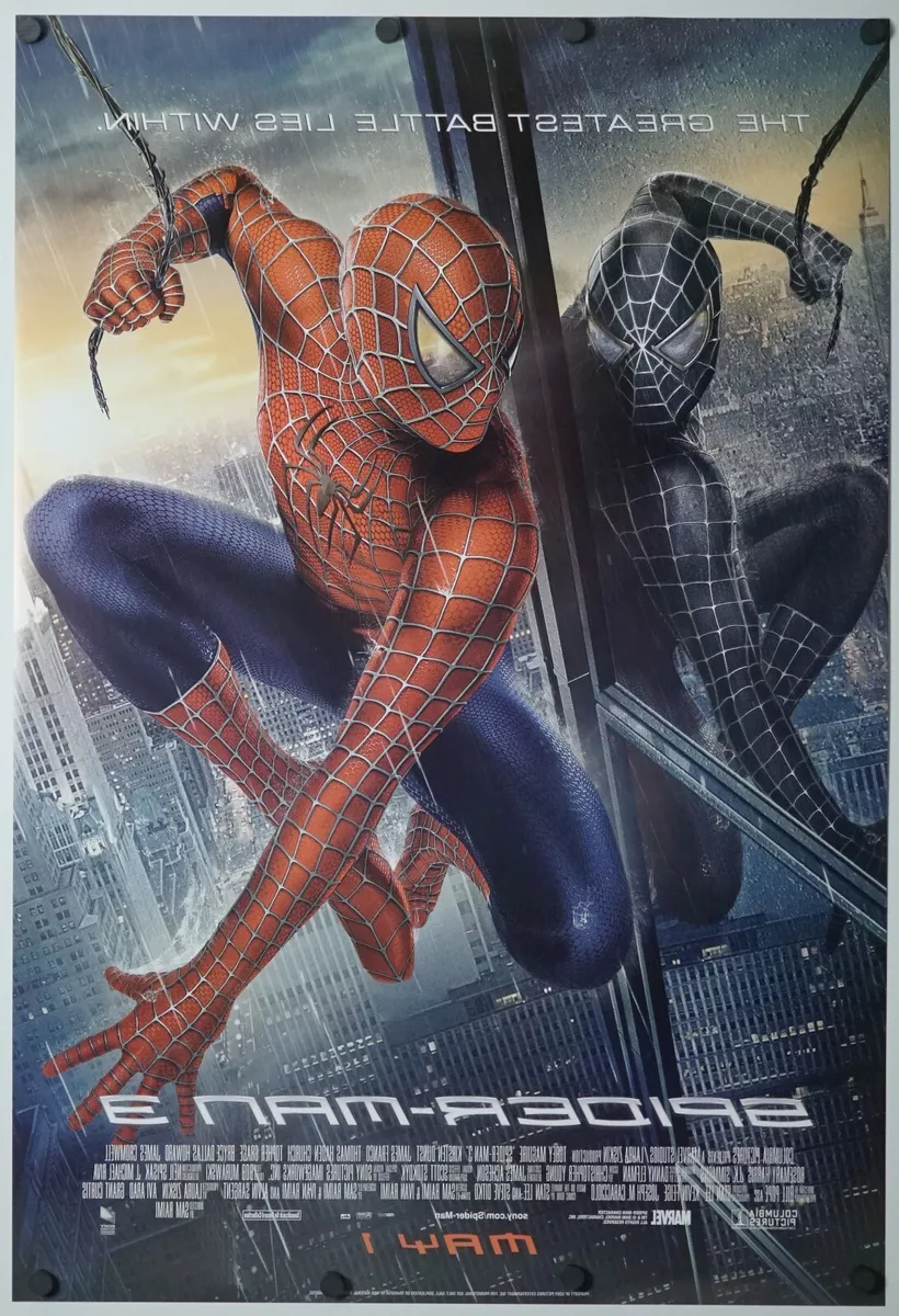  Movie Poster SPIDER-MAN 2 1 Sided ORIGINAL FINAL 27x40