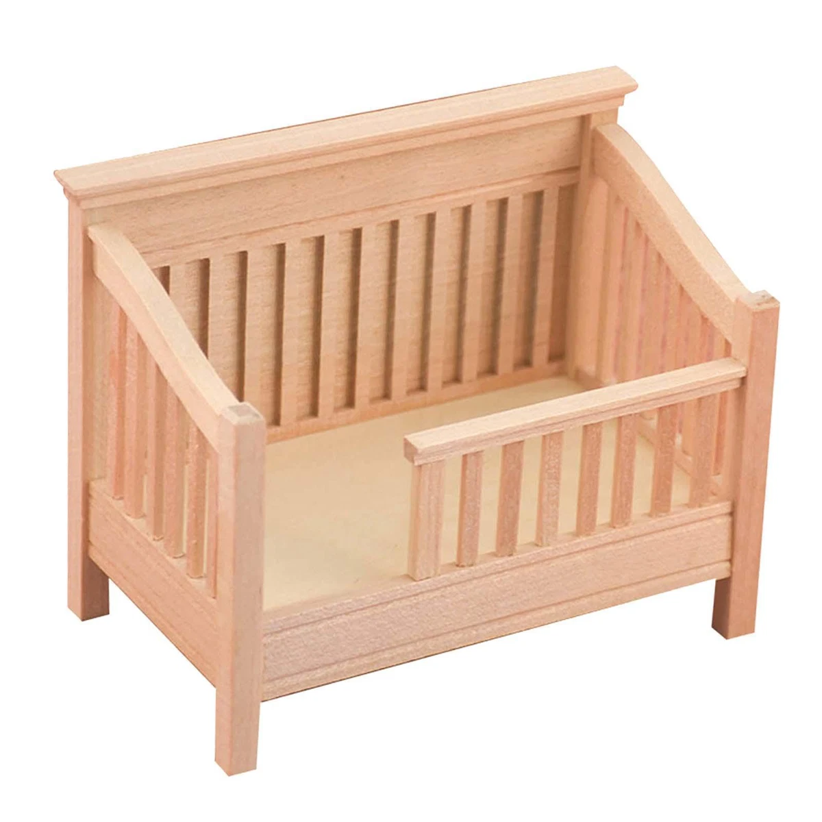 Baby wood sales crib