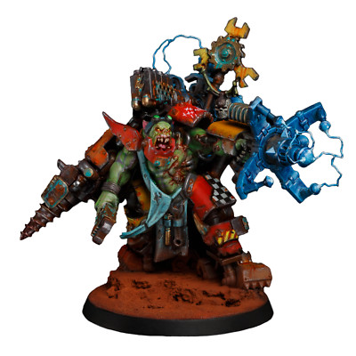 Big Mek Orks bemalte Figur Warhammer 40k Vorverkauf | Art