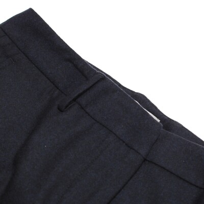 Boglioli NWT Dress Pants Size 40 4 US Solid Blue 100% Wool