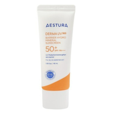 [AESTURA] Derma UV365 Barrier Hydro Mineral Suncrean 40ml SPF50+ PA++++ K-Beauty