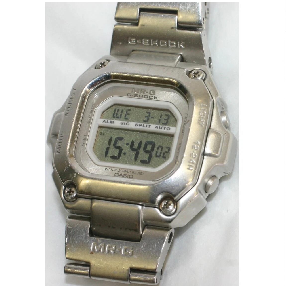 Casio G SHOCK MRG 110T 8 MR G watch Wristwatch MRG 110T eBay