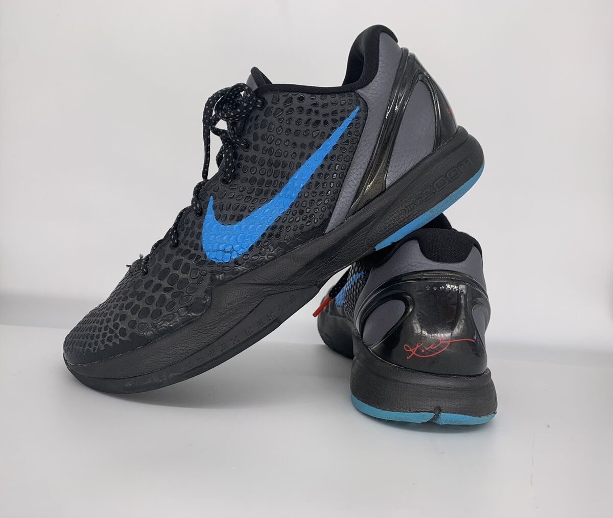 Nike Zoom Kobe VI 6 “Dark Knight” 2011 Size 11 Authentic RARE!