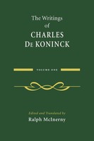 The Writings of Charles De Koninck Volume 1 Charles De Koninck Taschenbuch 2016
