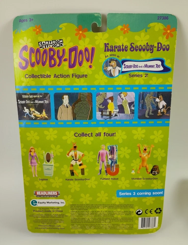 Cartoon Network 2000 Scooby-Doo Series 2 Complete Set Of 4 Action Figures New - Image 4 of 4