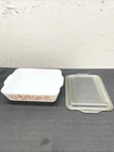 Pyrex PINK GOOSEBERRY Casserole Dish #0503 Vintage 1-1/2 Quart With Lid #503-C