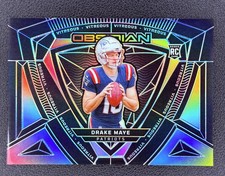 2024 Panini Obsidian Vitreous - Drake Maye - Case Hit #3 (RC)  SSP Patriots