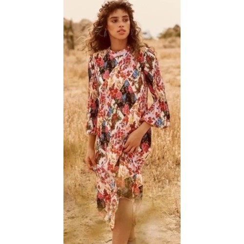 Anthropologie Shara Pleated Midi Dress NWT Sz. S