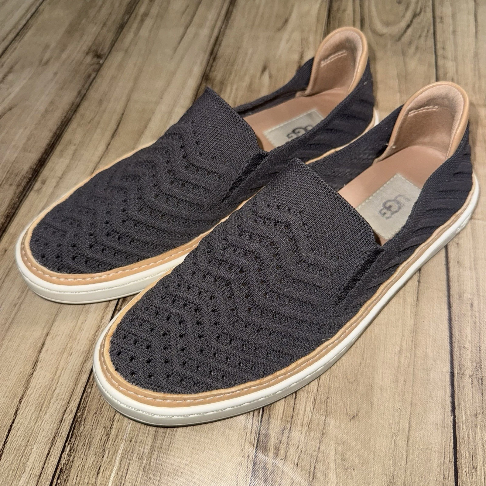 Ugg slip on donna Sammy Chevron nero taglia 6 5