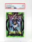 CALEB WILLIAMS 2024 SELECT CONCOURSE ROOKIE NEON GREEN RC /599 PSA 9 Q0685