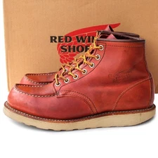 Red Wing 8131 6-inch classic Moc toe  Leather Boots Oro-Russet Irish Setter