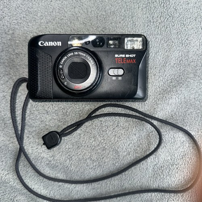 #ad #ad Canon Sure Shot 76 Zoom 35mm Film Camera Point amp; Shoot Untested $29.99