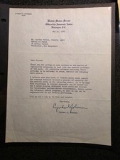 Lyndon B. Johnson United States Senate Letters &ndash; 1960 Texas Senate Documents Two