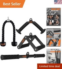 Cable Machine Attachment Set for Gym Home Workouts, LAT Pulldown Attachment...