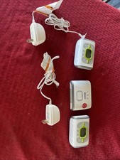 Graco audio baby monitor Model  PD114716 2 Receivers 2 AC Power Cords