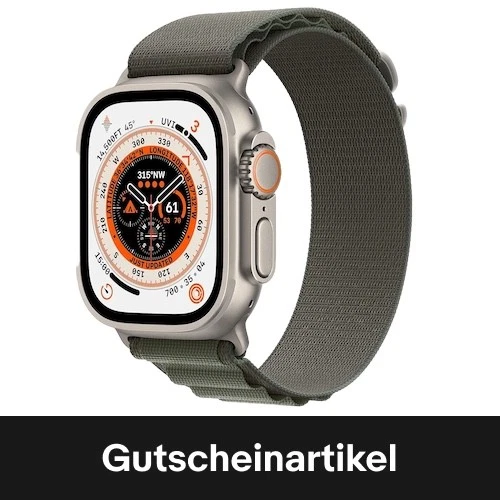 Apple Watch Ultra Cellular 49mm Titangehäuse Green Alpine - hervorragend