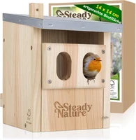 Steady Nature Nistkasten Rotkehlchen Und RotschwäNzchen - NistkäSten FüR VöGel F