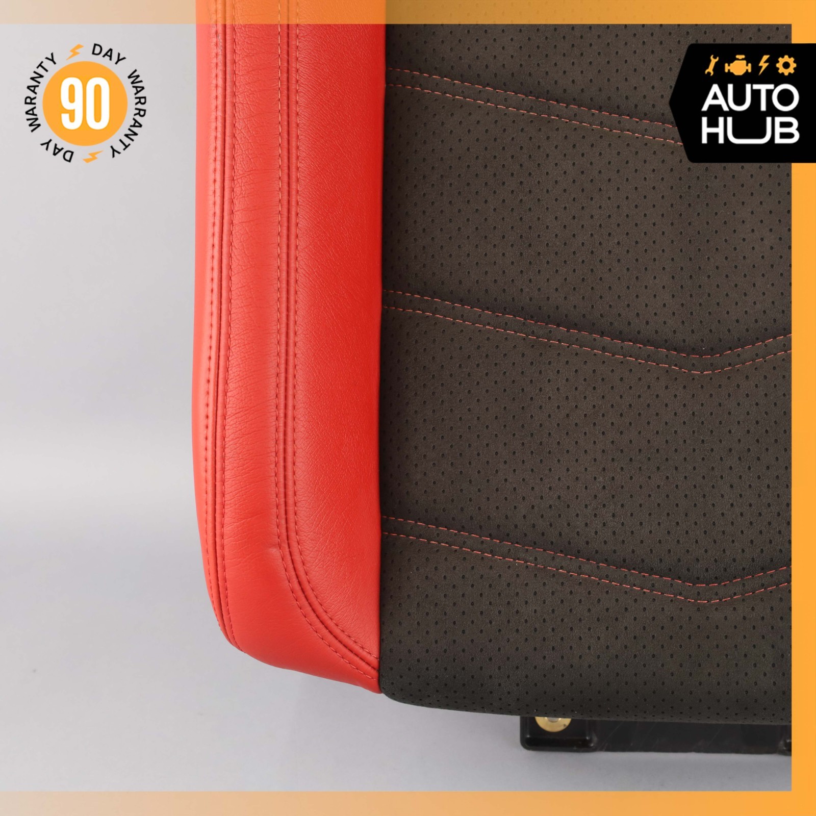 13-19 Maserati GranTurismo S M145 Rear Left Seat Cushion Top Upper Suede OEM