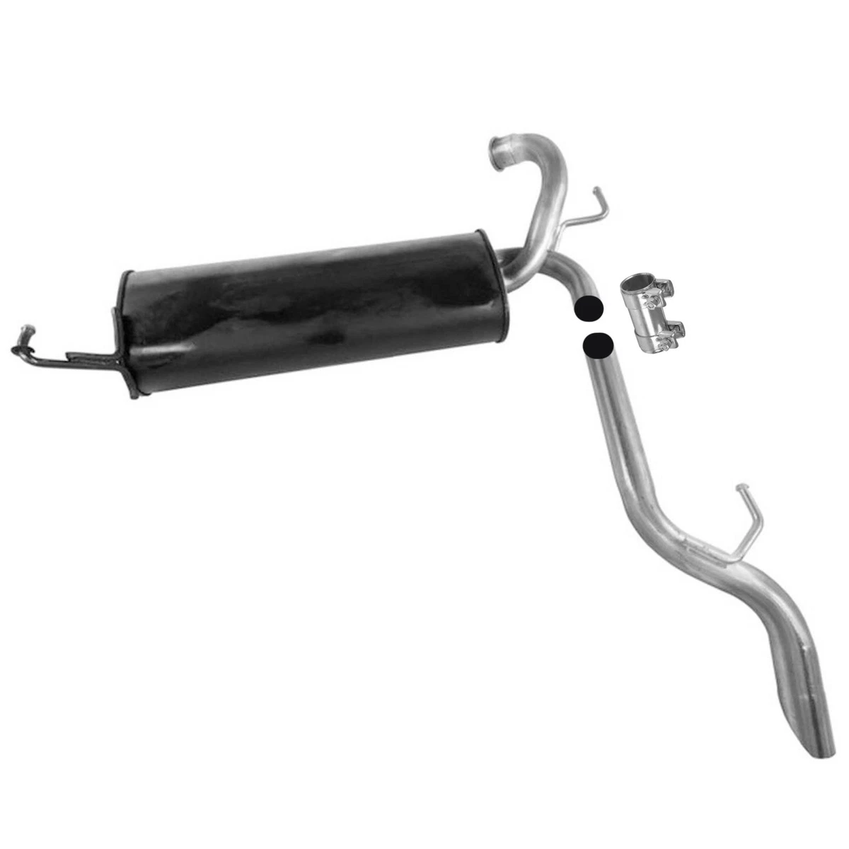 Rear Muffler Tail Pipe Fits Suzuki SX4 4Dr Sedan 2008-2009 REF