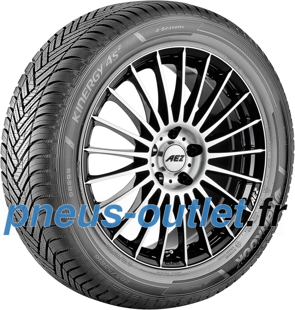 Pneu 4 saisons 245/45 R19 98W Hankook Kinergy 4S2 H750 toutes conditions climatiques
