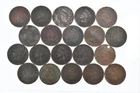 Lot 20 1800's 1890-1899 Indian Head Penny Cents US Coin Collection 2/5 Roll *856