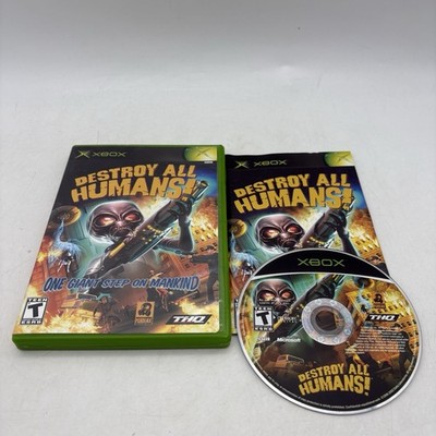 Destroy All Humans Microsoft Xbox Complete w/ Manual CIB Tested