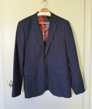Ted Baker Men's Blazer Sport Coat - Size 4 - 40R - Navy