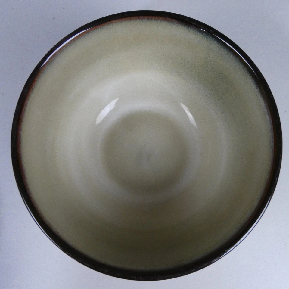 Juego de 2 cuencos de cereal para sopa de amapolas pintados todos los días Pfaltzgraff marrón tostado Foto 3 de 4