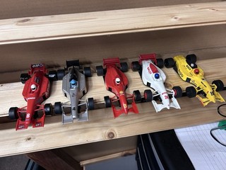 Scalextric F1 Vintage Car Bundle